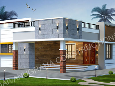Residential house construction