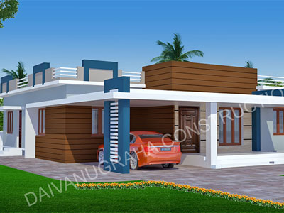 Residential house construction