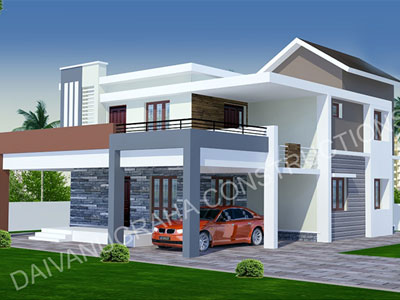Residential house construction