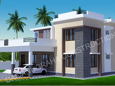Residential house construction