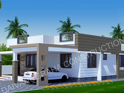 Residential house construction