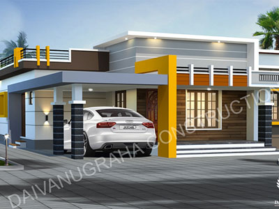 Residential house construction