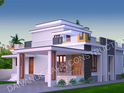 Residential house construction
