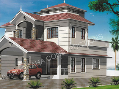 Residential house construction