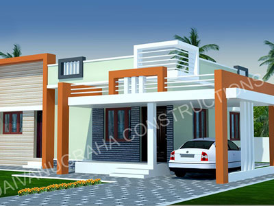 Residential house construction