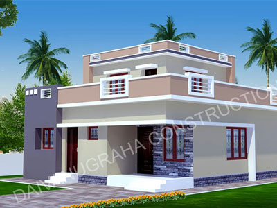 Residential house construction