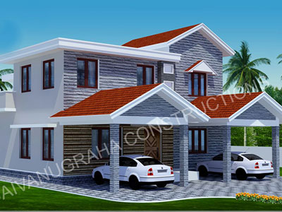 Residential house construction