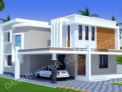 Residential house construction
