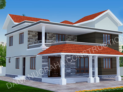 Residential house construction