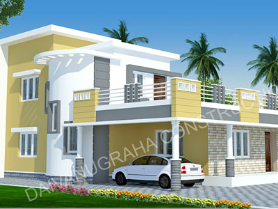 Residential house construction