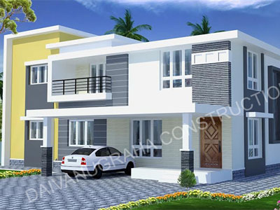 Residential house construction