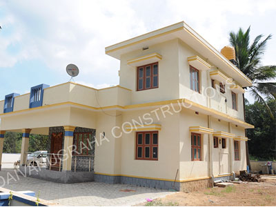 Residential house construction