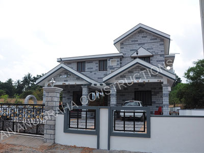 Residential house construction