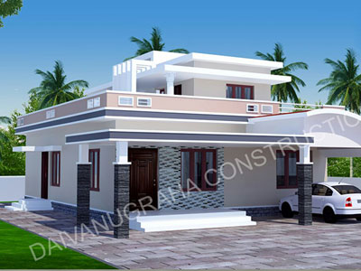 Residential house construction