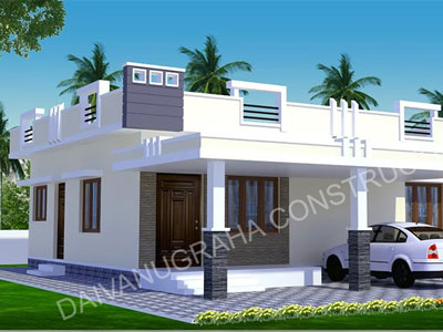Residential house construction