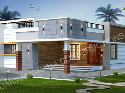 Residential house construction